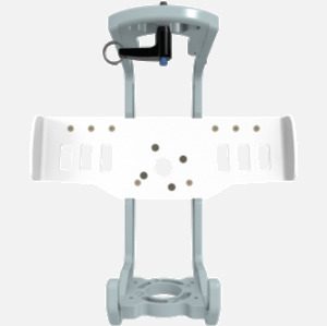 Hillaero AERONOX V2 FAA certified mountable bracket for Air Ambulance Airmed Helicopter or Fixed Wing Aircraft FRONT